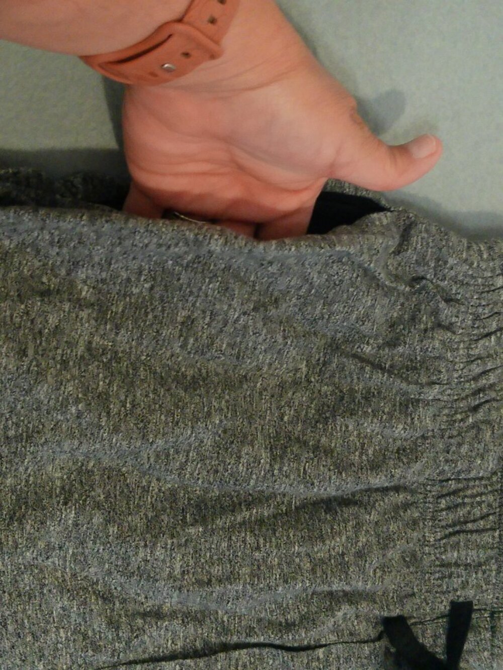 Gray Drawstring Pants By George Size Large - Picture 7 of 9